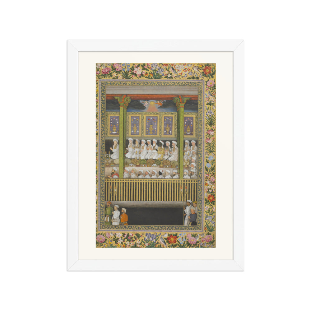 Night Celebration of the Prophet's Birthday — Restored Mughal Wall Art — view 3