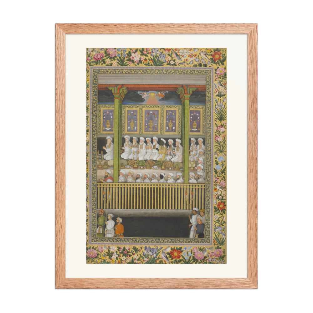Night Celebration of the Prophet's Birthday — Restored Mughal Wall Art — view 5