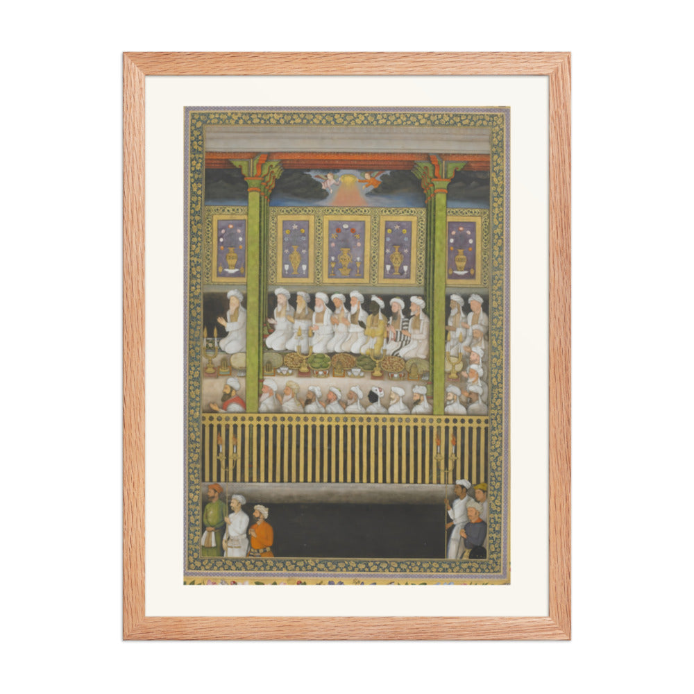 Night Celebration of the Prophet's Birthday — Restored Mughal Wall Art — view 5