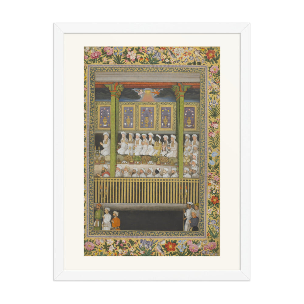 Night Celebration of the Prophet's Birthday — Restored Mughal Wall Art — view 6