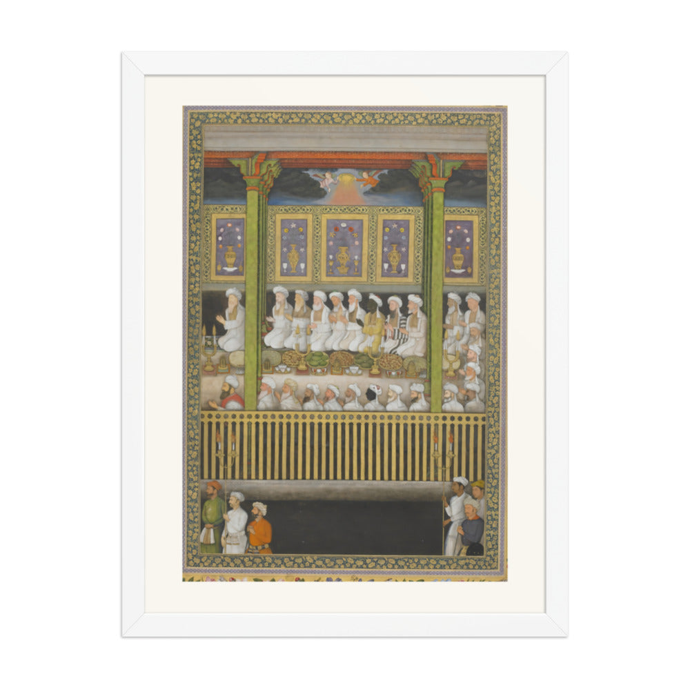 Night Celebration of the Prophet's Birthday — Restored Mughal Wall Art — view 6