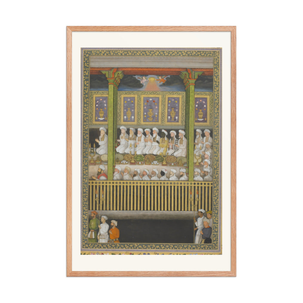 Night Celebration of the Prophet's Birthday — Restored Mughal Wall Art — view 8