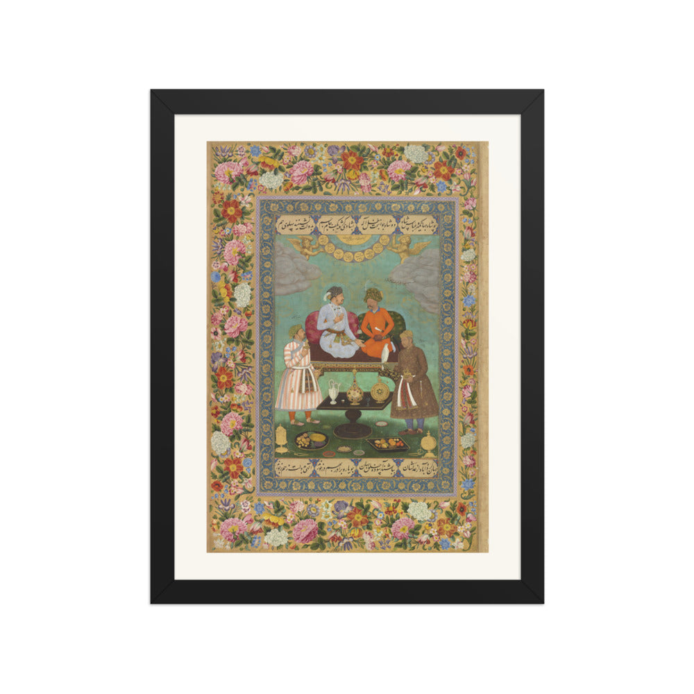 Jahangir Entertains Shah Abbas — Folio from the St. Petersburg Album — view 2