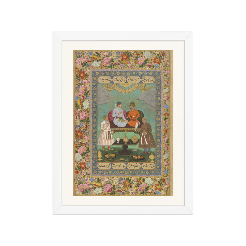 Jahangir Entertains Shah Abbas — Folio from the St. Petersburg Album — view 6