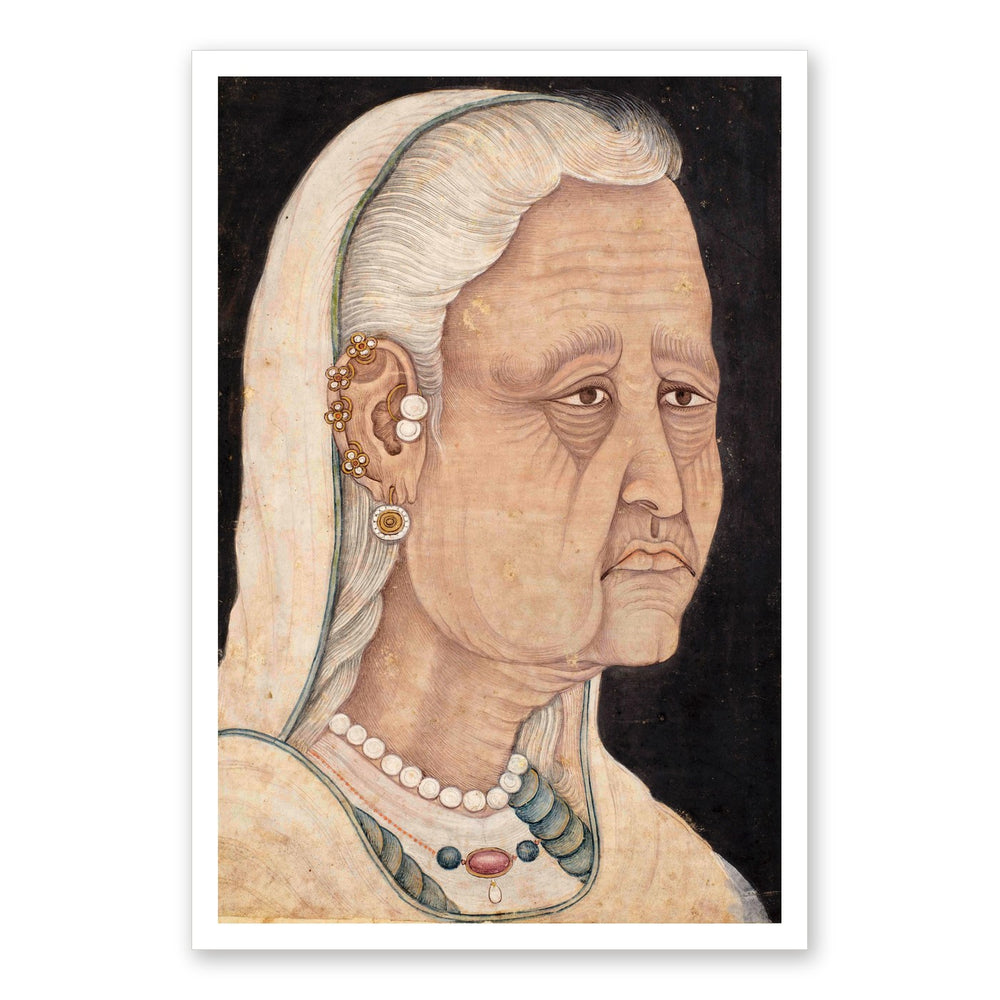 Portrait of Bibi Juliyana | Restored Mughal Wall Art — view 7