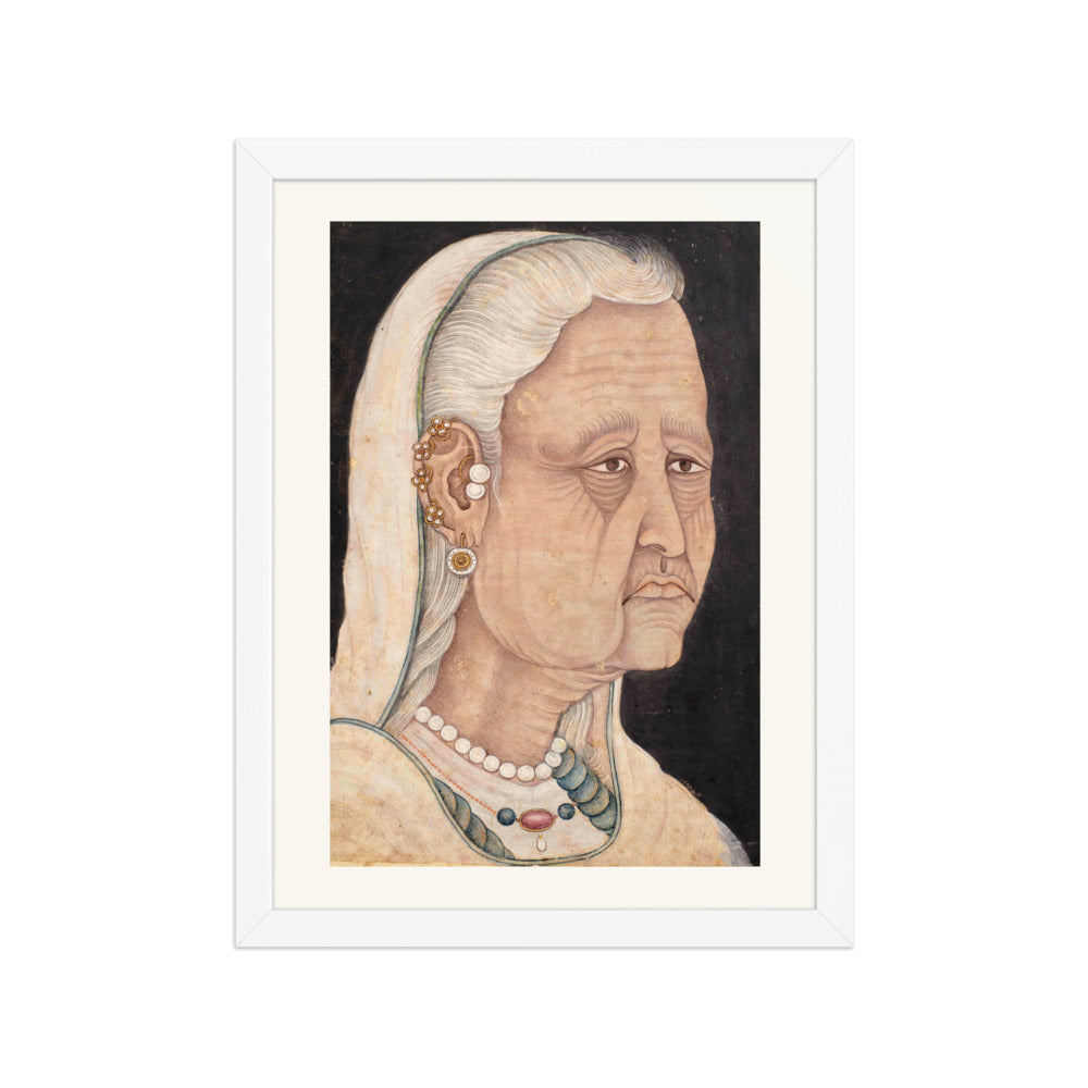 Portrait of Bibi Juliyana | Restored Mughal Wall Art — view 6
