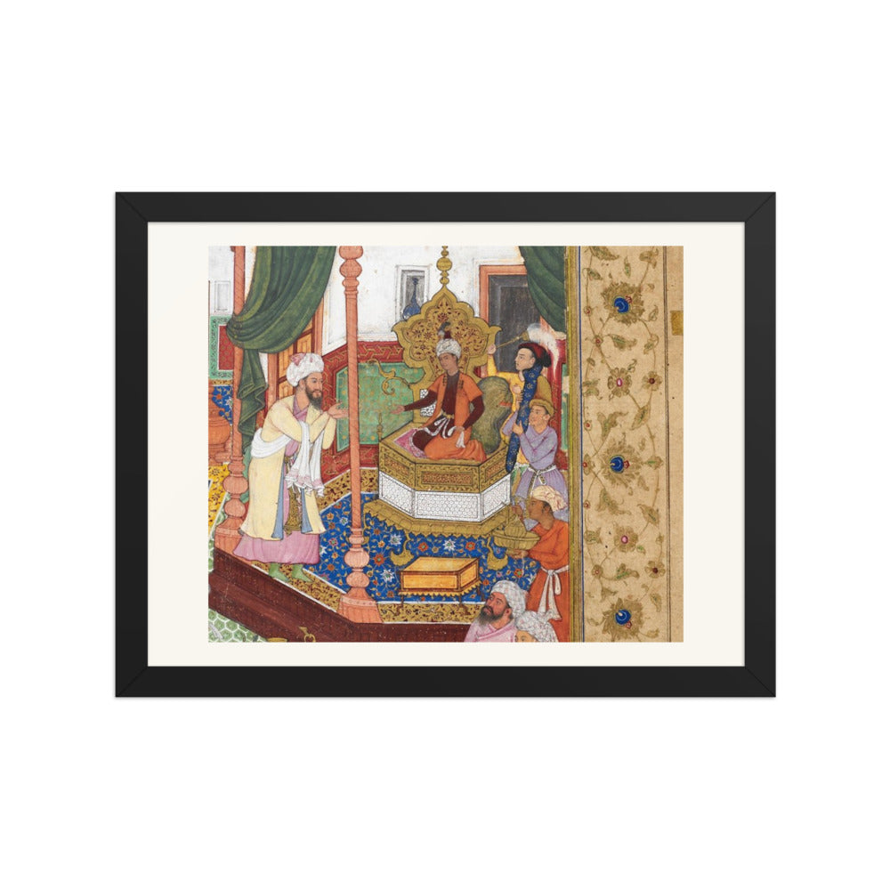 Babur's Enthronement at Farghana, 1494 | Restored Mughal Wall Art — view 2