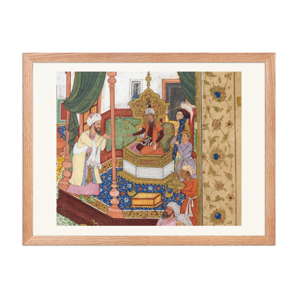 Babur's Enthronement at Farghana, 1494 | Restored Mughal Wall Art — view 3