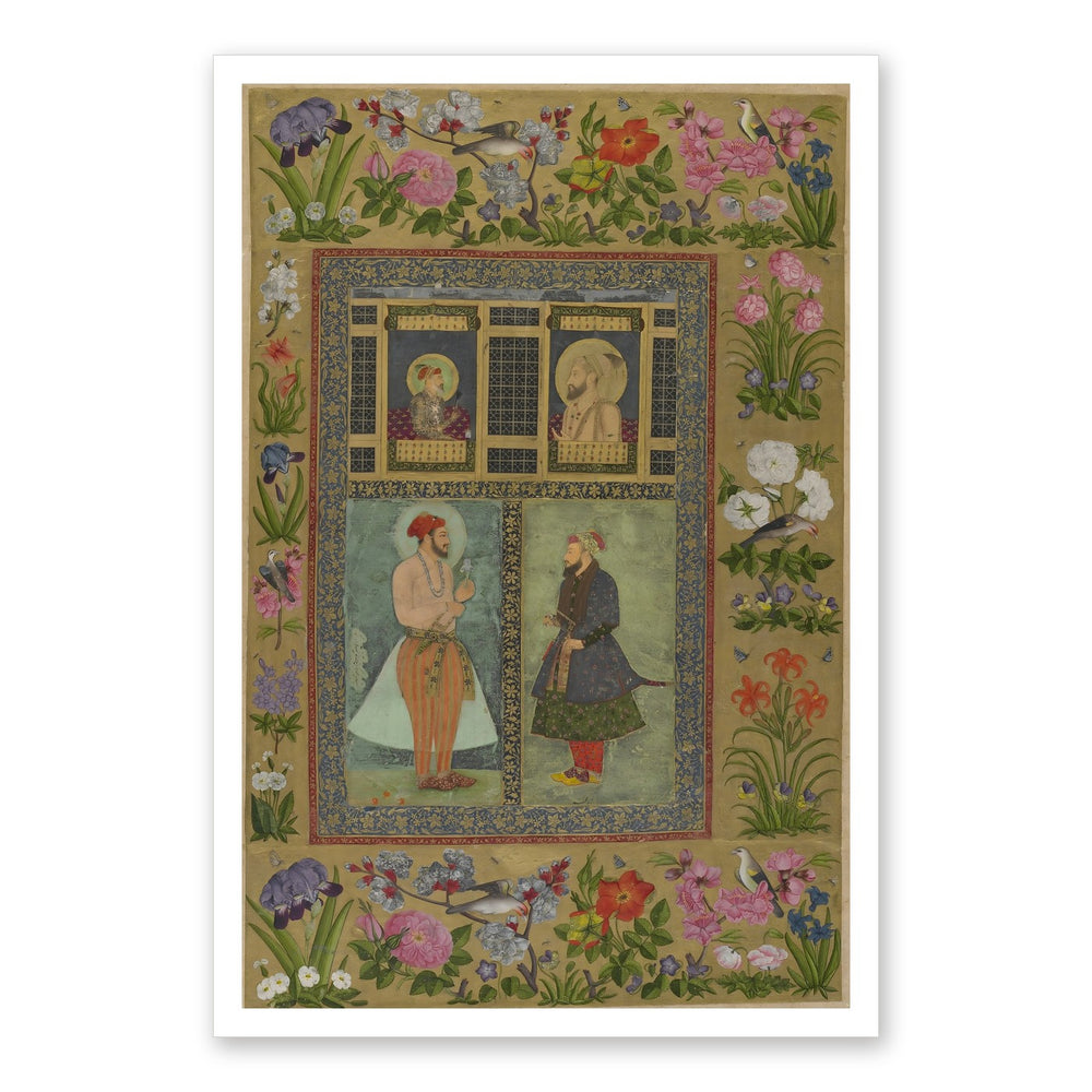 Four Portraits from the St. Petersburg Album | Restored Mughal Wall Art — view 7