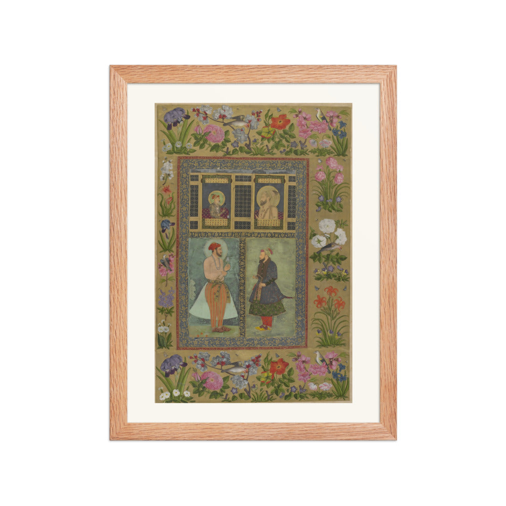Four Portraits from the St. Petersburg Album | Restored Mughal Wall Art — view 4