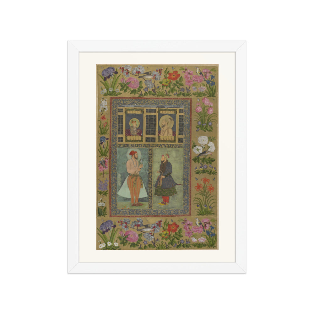 Four Portraits from the St. Petersburg Album | Restored Mughal Wall Art — view 6
