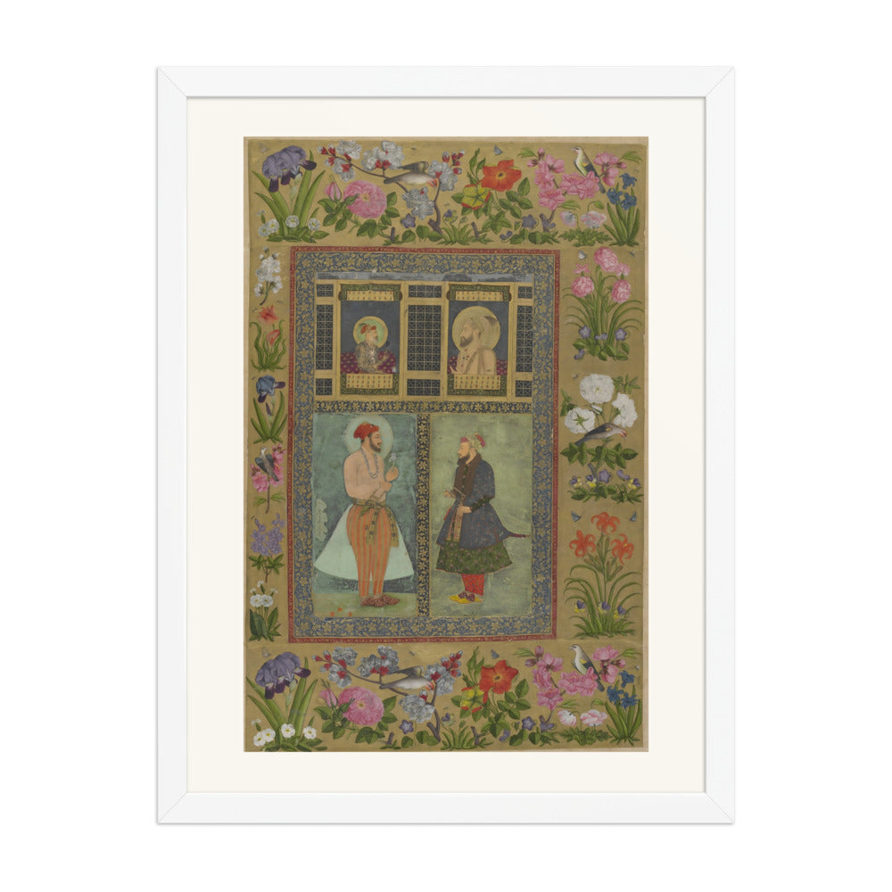 Four Portraits from the St. Petersburg Album | Restored Mughal Wall Art — view 5