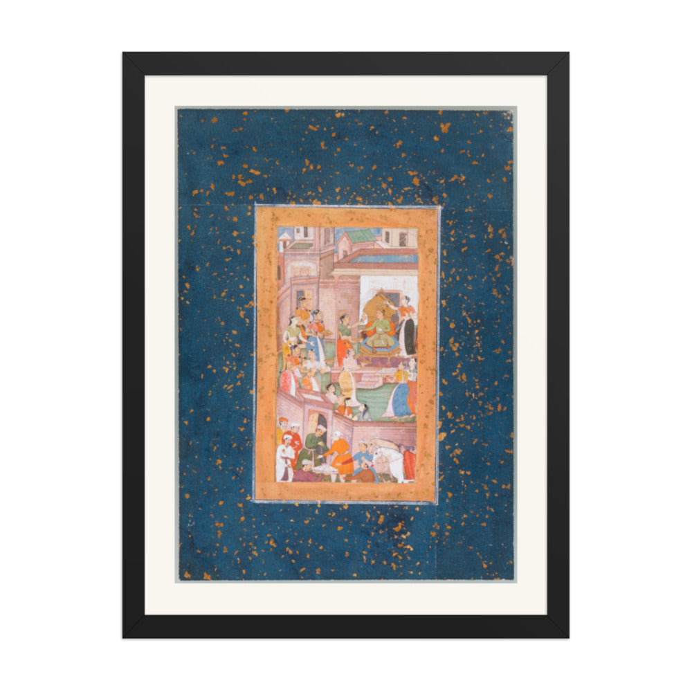 Razmnama Folio, Late 16th Century | Restored Mughal Wall Art — view 1