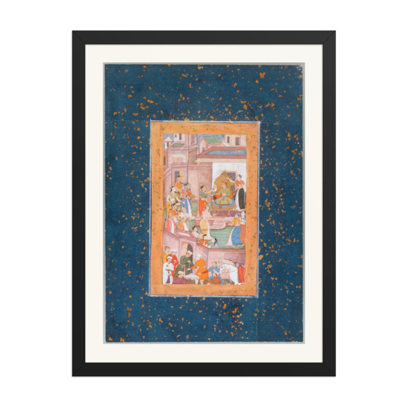 Razmnama Folio, Late 16th Century | Restored Mughal Wall Art