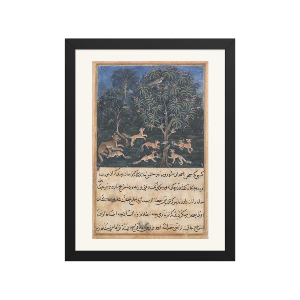 The Fifth Night by Daswanth — Tutinama | Restored Mughal Wall Art — view 2