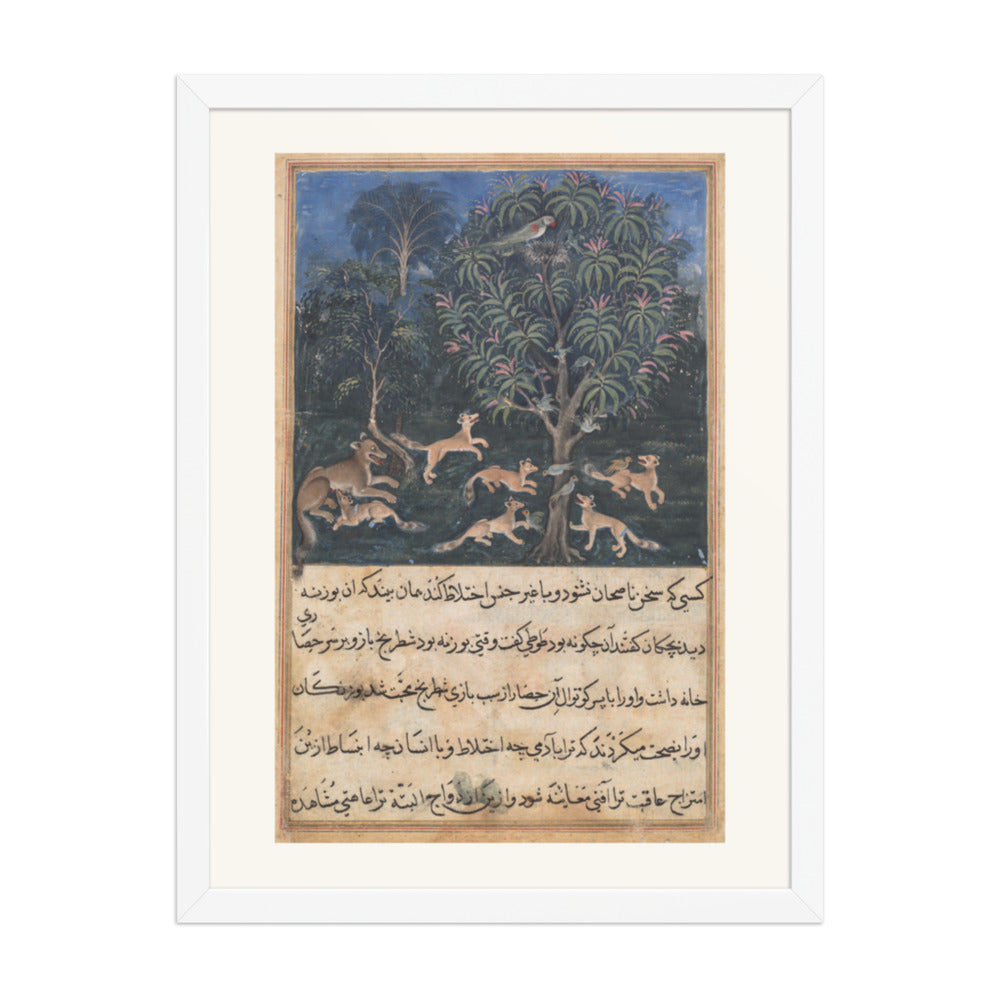 The Fifth Night by Daswanth — Tutinama | Restored Mughal Wall Art — view 5