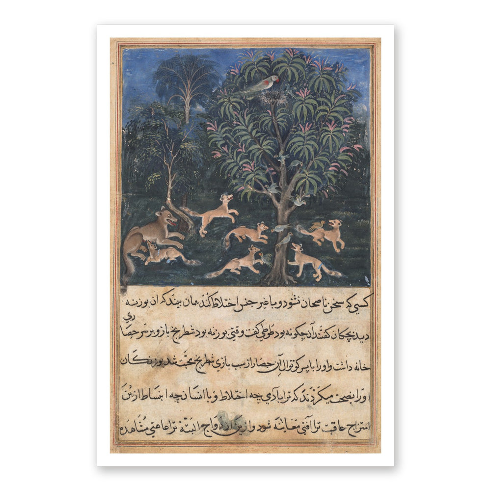 The Fifth Night by Daswanth — Tutinama | Restored Mughal Wall Art — view 7