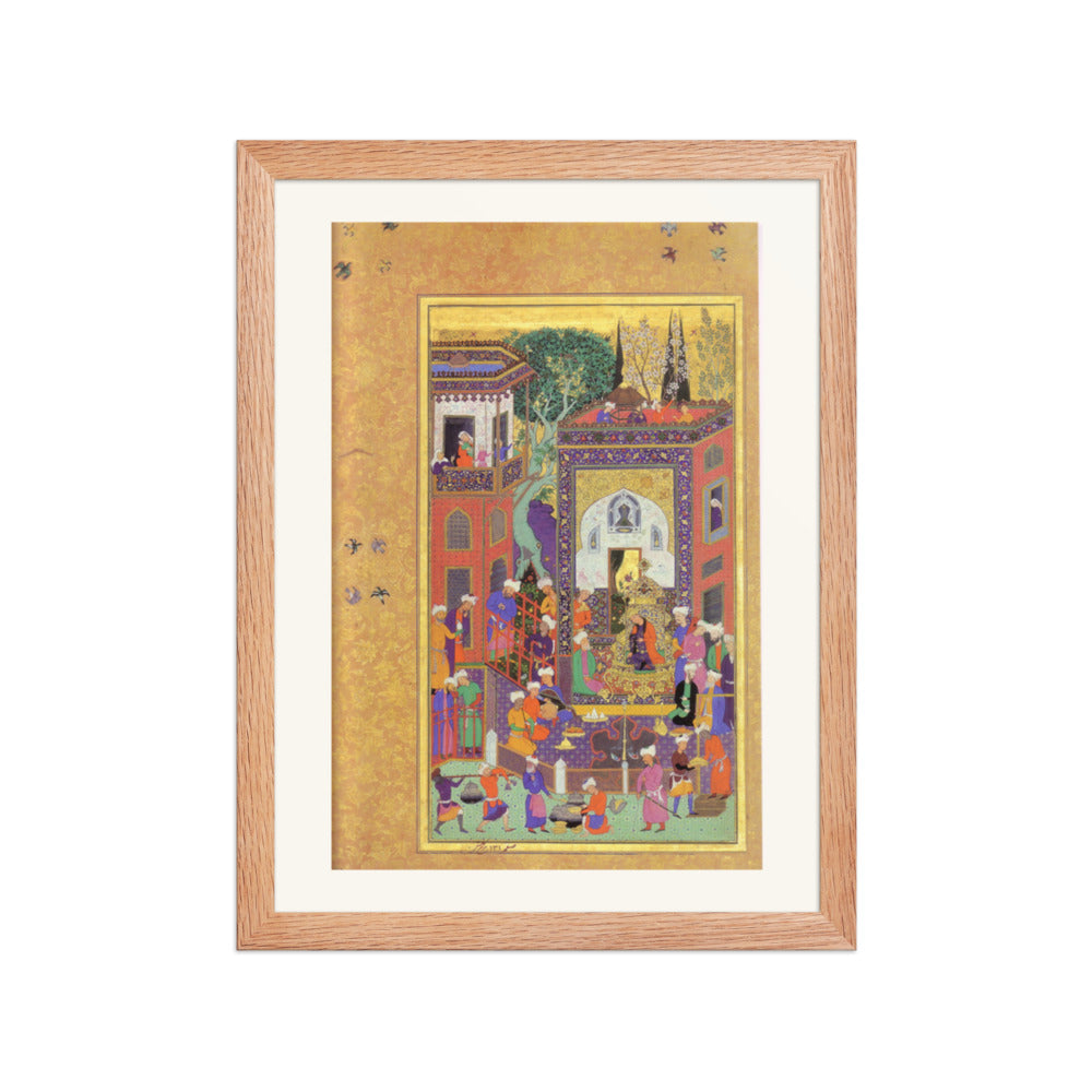 Palace Audience — Restored Mughal Wall Art — view 4