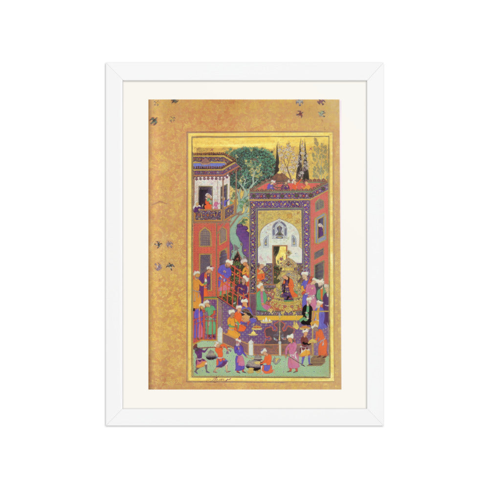 Palace Audience — Restored Mughal Wall Art — view 6