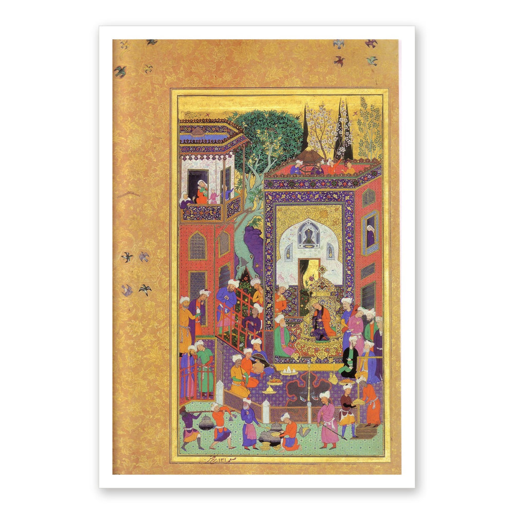 Palace Audience — Restored Mughal Wall Art — view 7