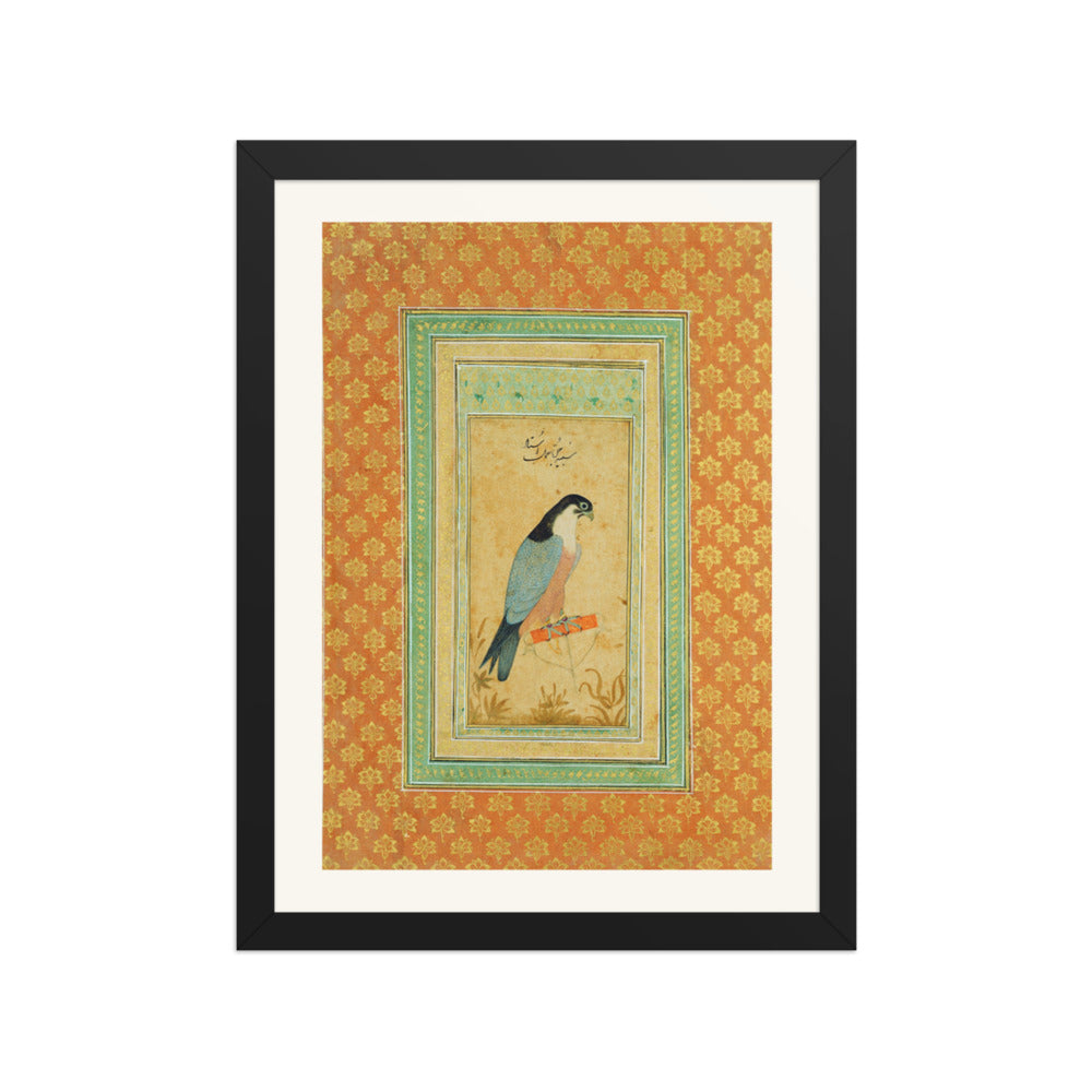 A Lady Standing — Mughal Portrait Study | Restored Mughal Wall Art — view 2