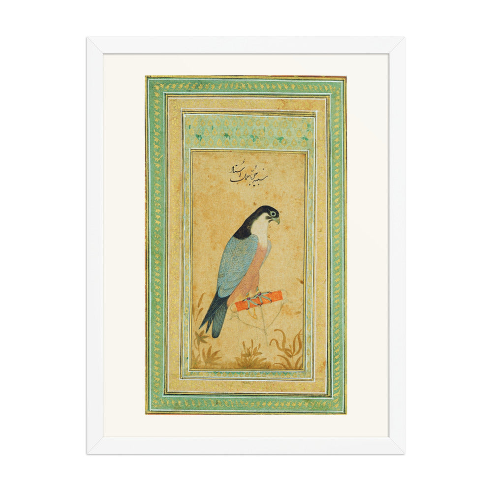 A Lady Standing — Mughal Portrait Study | Restored Mughal Wall Art — view 6