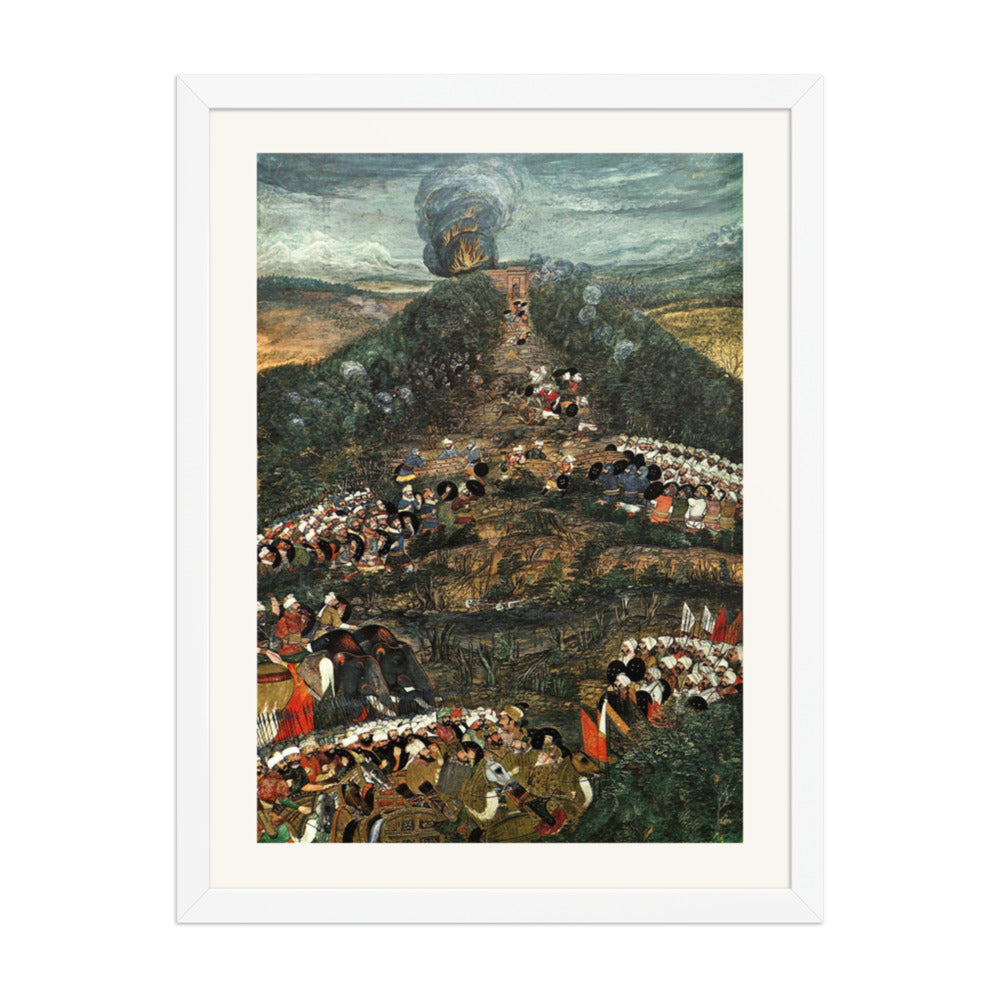 The Siege of Qandahar Led by Dara Shikoh, by Payag | Restored Mughal Wall Art — view 5