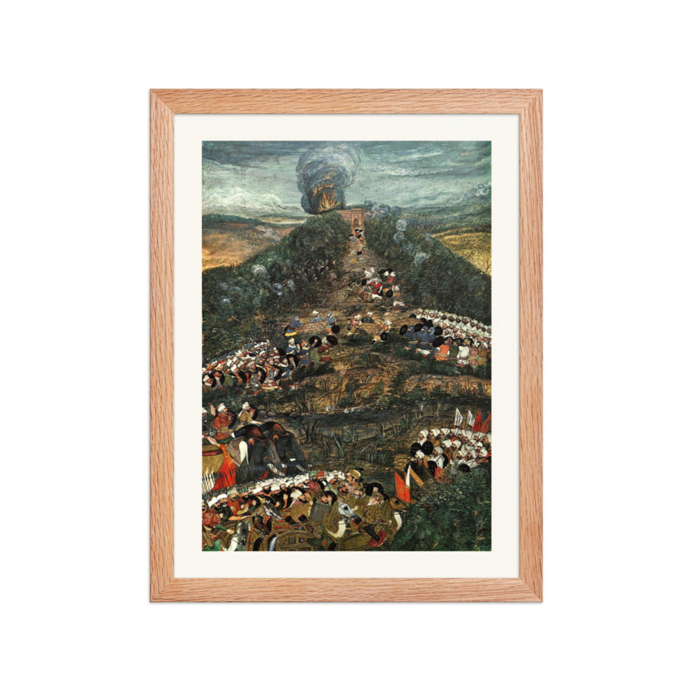 The Siege of Qandahar Led by Dara Shikoh, by Payag | Restored Mughal Wall Art — view 2