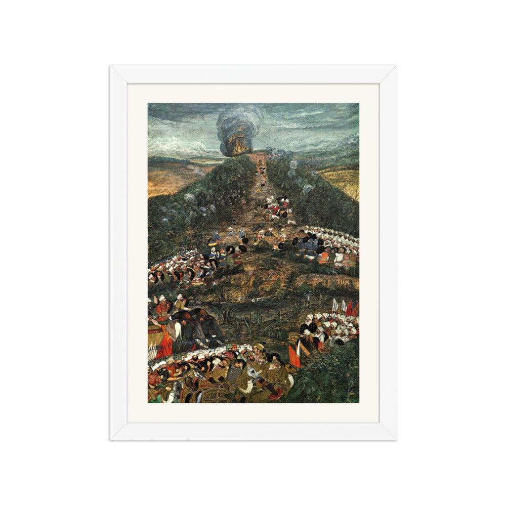 The Siege of Qandahar Led by Dara Shikoh, by Payag | Restored Mughal Wall Art — view 3