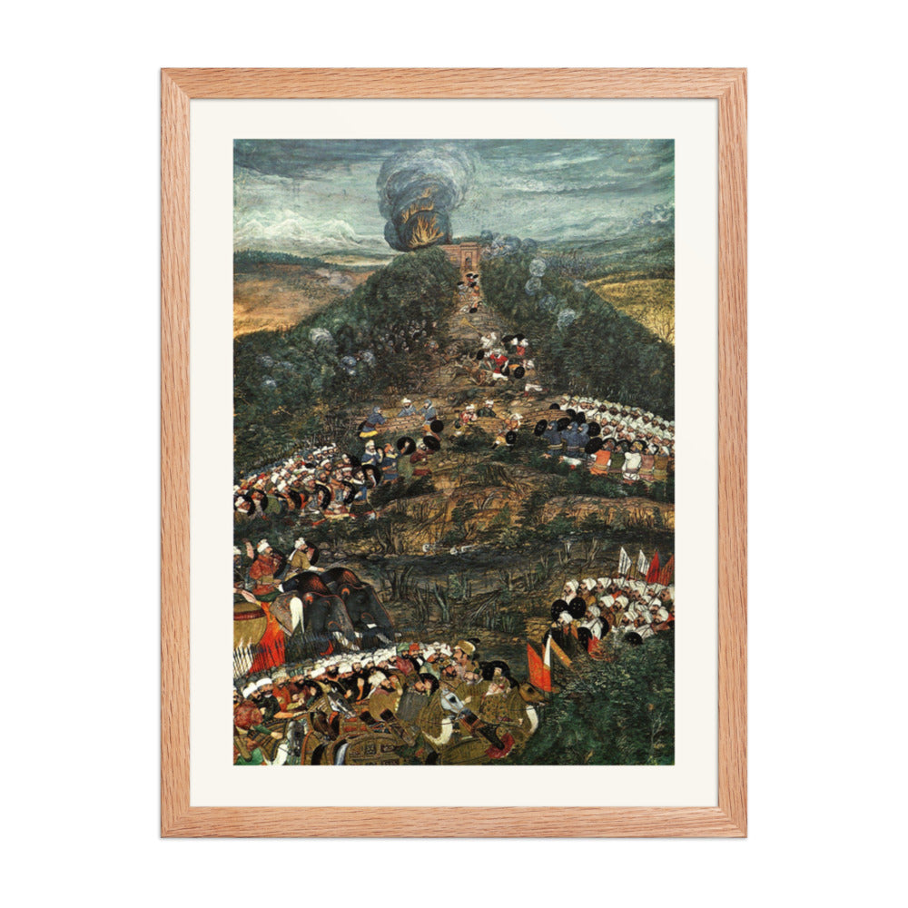 The Siege of Qandahar Led by Dara Shikoh, by Payag | Restored Mughal Wall Art — view 5