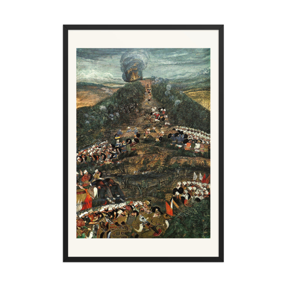The Siege of Qandahar Led by Dara Shikoh, by Payag | Restored Mughal Wall Art — view 7