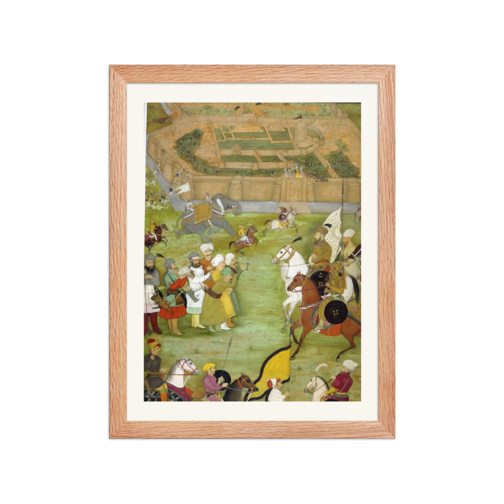 Garden Encampment — Restored Mughal Wall Art — view 4