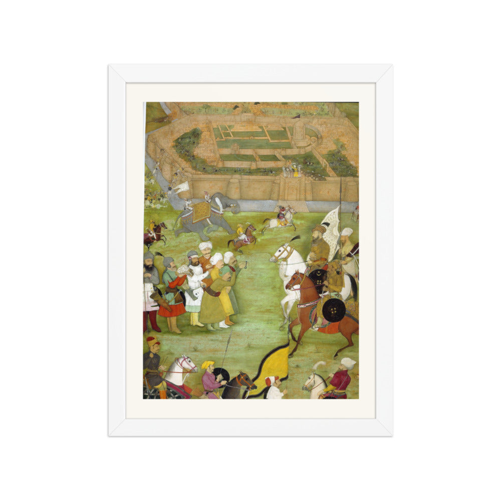 Garden Encampment — Restored Mughal Wall Art — view 6