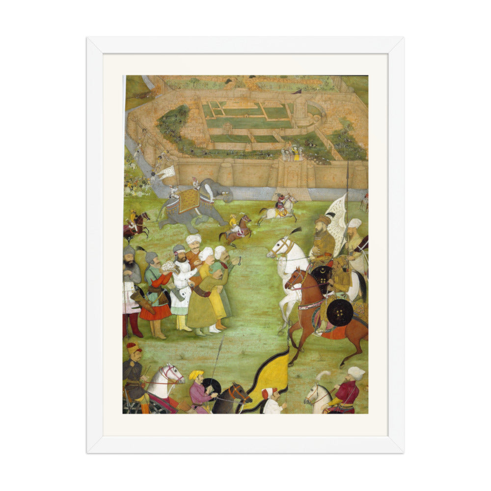 Garden Encampment — Restored Mughal Wall Art — view 5