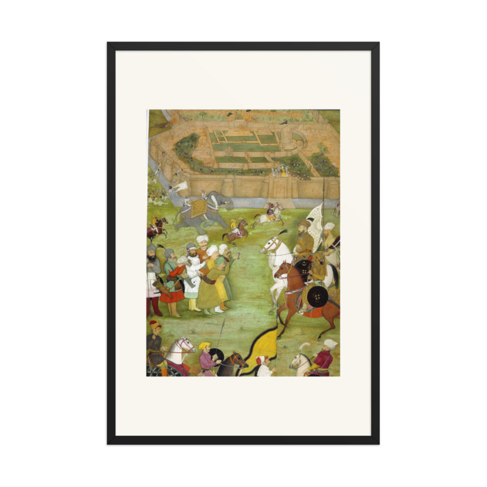 Garden Encampment — Restored Mughal Wall Art — view 8