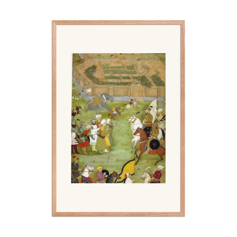 Garden Encampment — Restored Mughal Wall Art — view 9