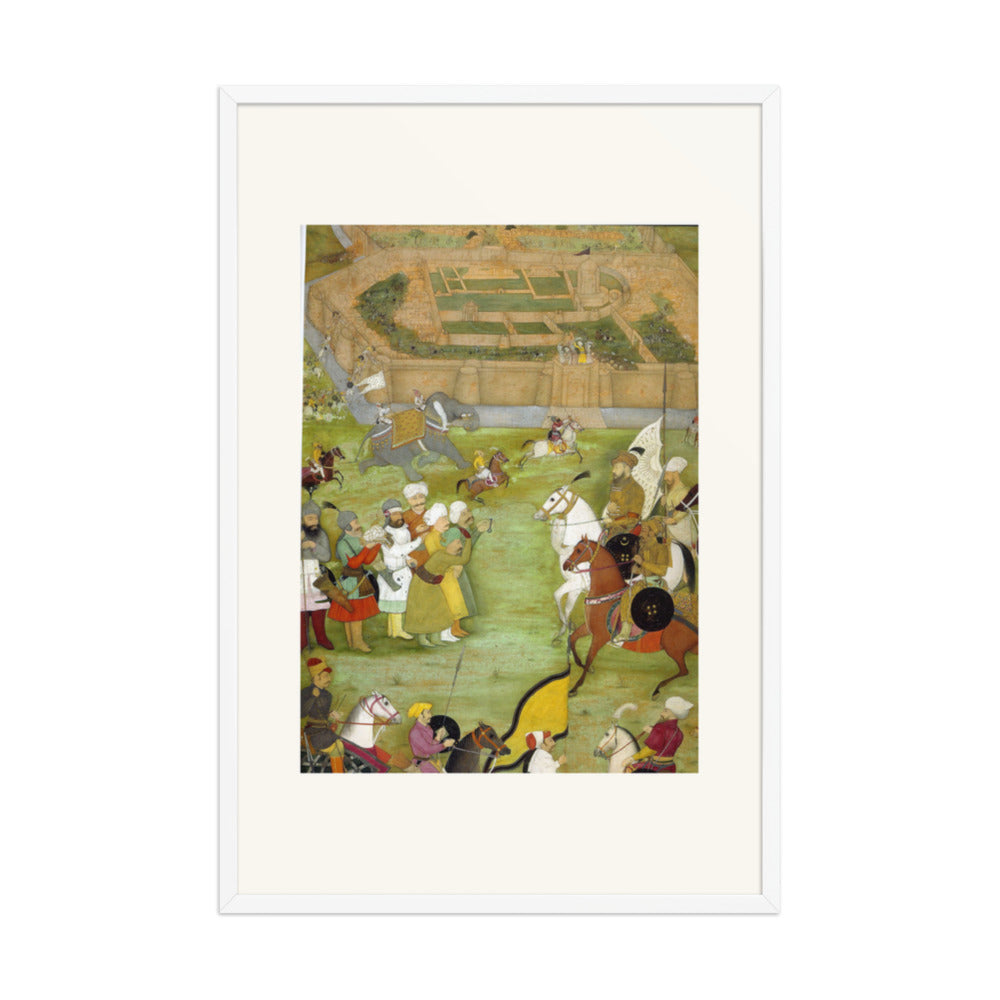 Garden Encampment — Restored Mughal Wall Art — view 10