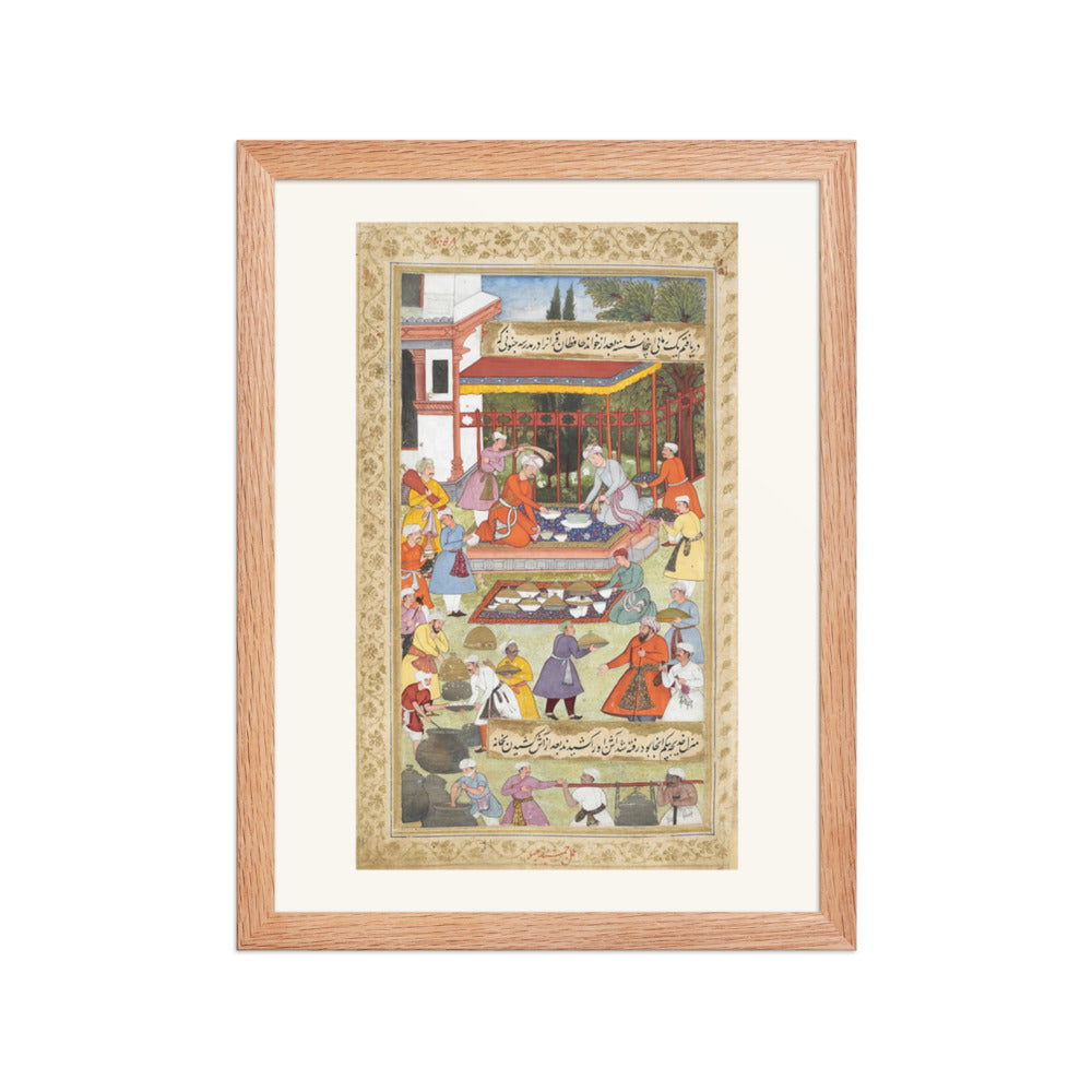 Palace Celebration — Restored Mughal Wall Art — view 4
