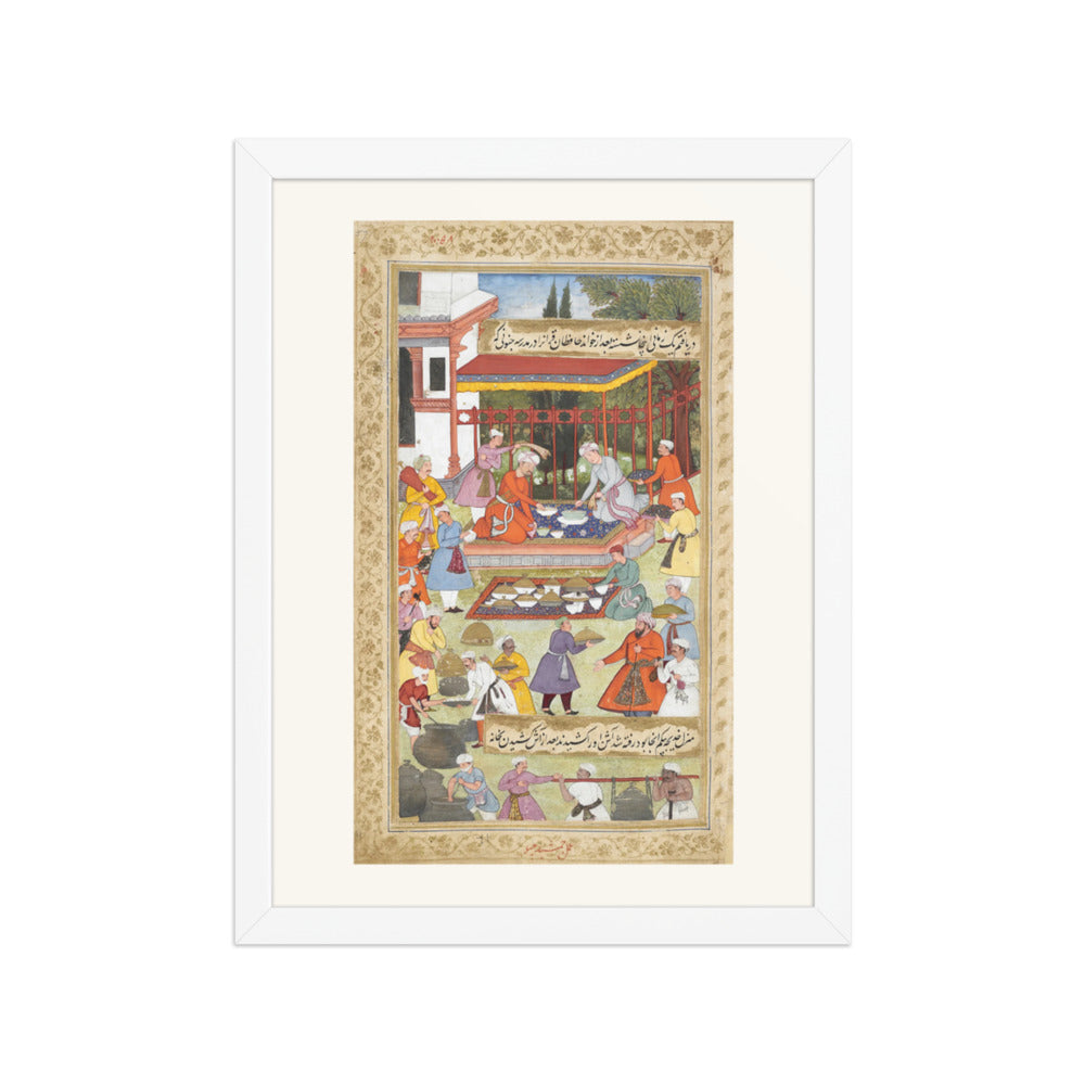 Palace Celebration — Restored Mughal Wall Art — view 6