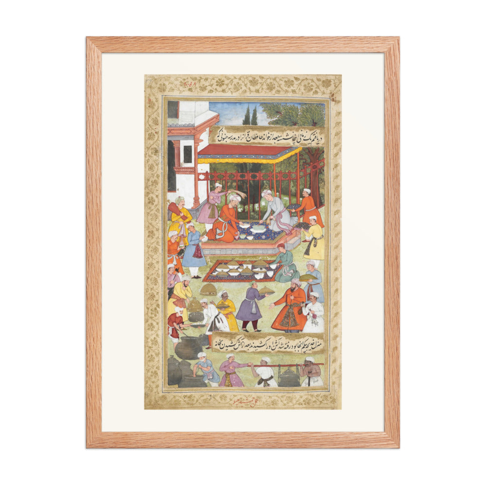 Palace Celebration — Restored Mughal Wall Art — view 3