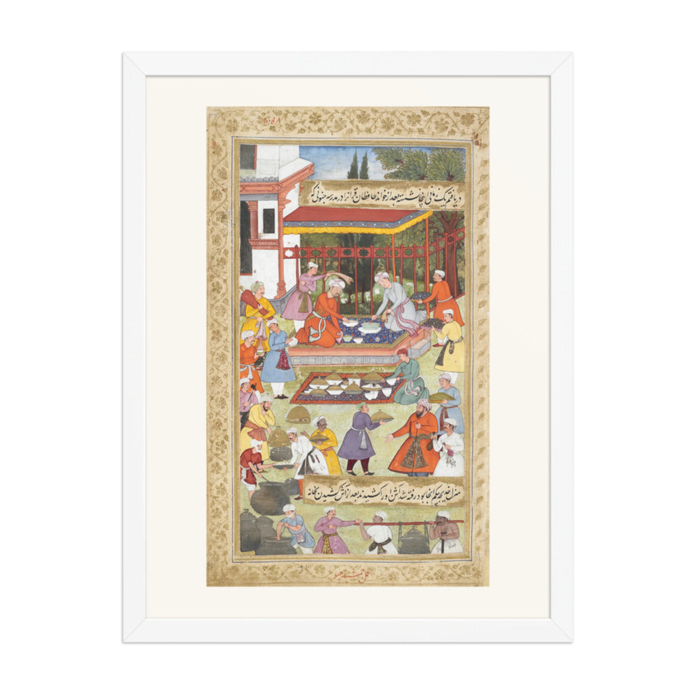 Palace Celebration — Restored Mughal Wall Art — view 5