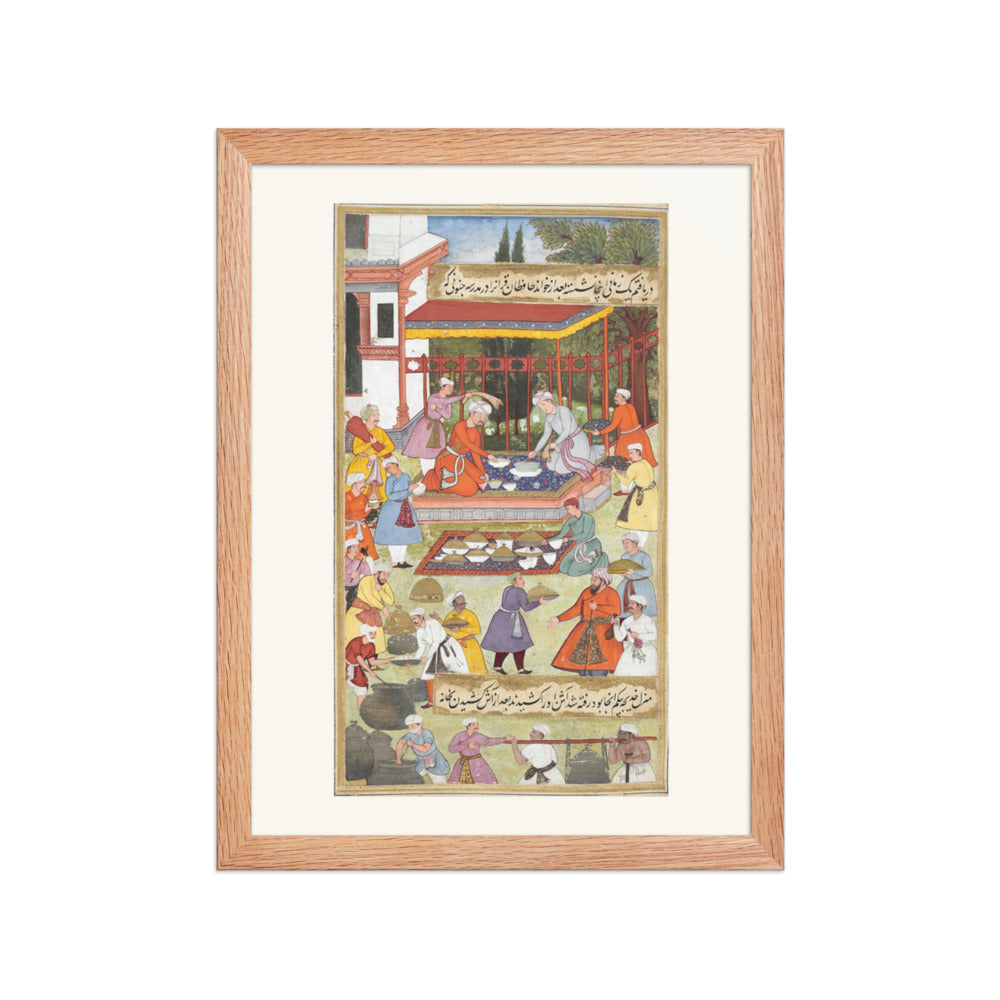 Palace Celebration — Restored Mughal Wall Art — view 2