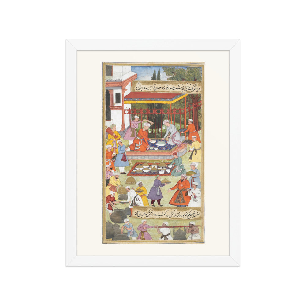 Palace Celebration — Restored Mughal Wall Art — view 3