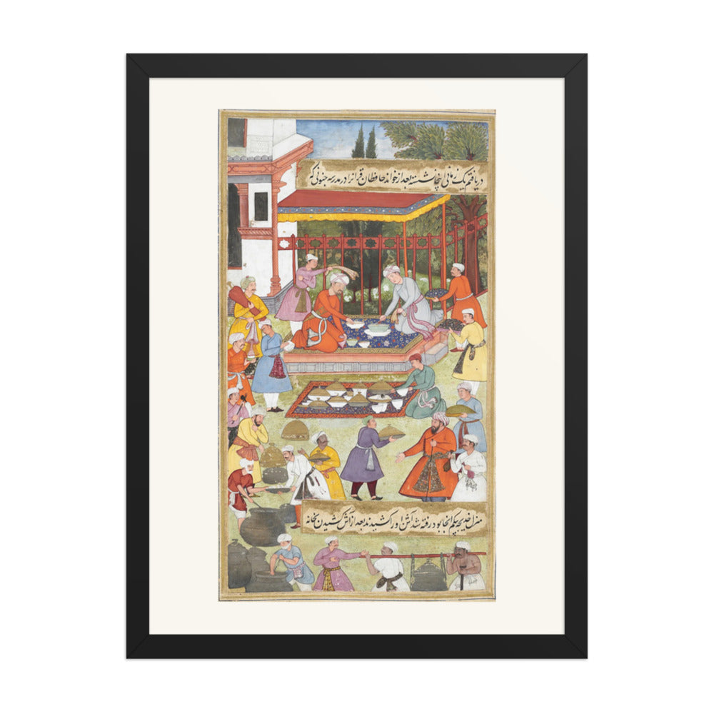 Palace Celebration — Restored Mughal Wall Art — view 4