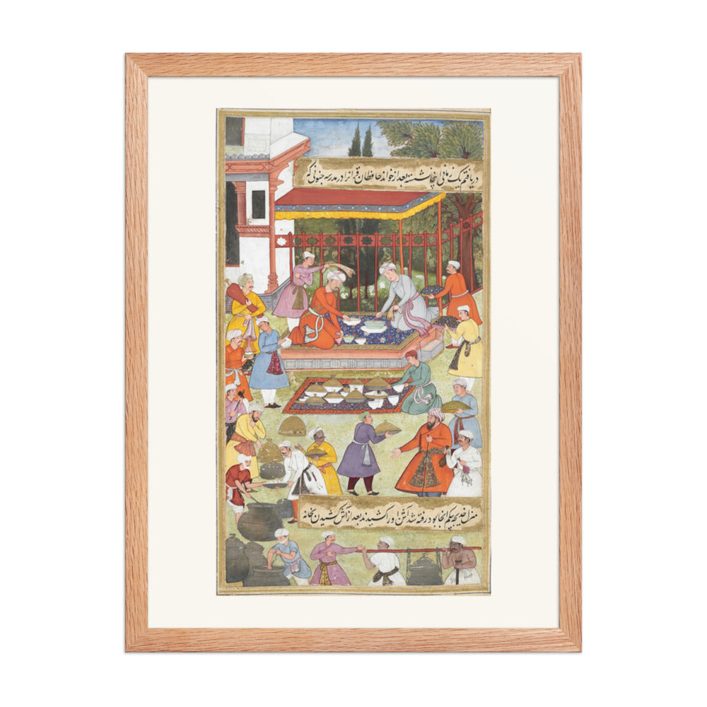 Palace Celebration — Restored Mughal Wall Art — view 5