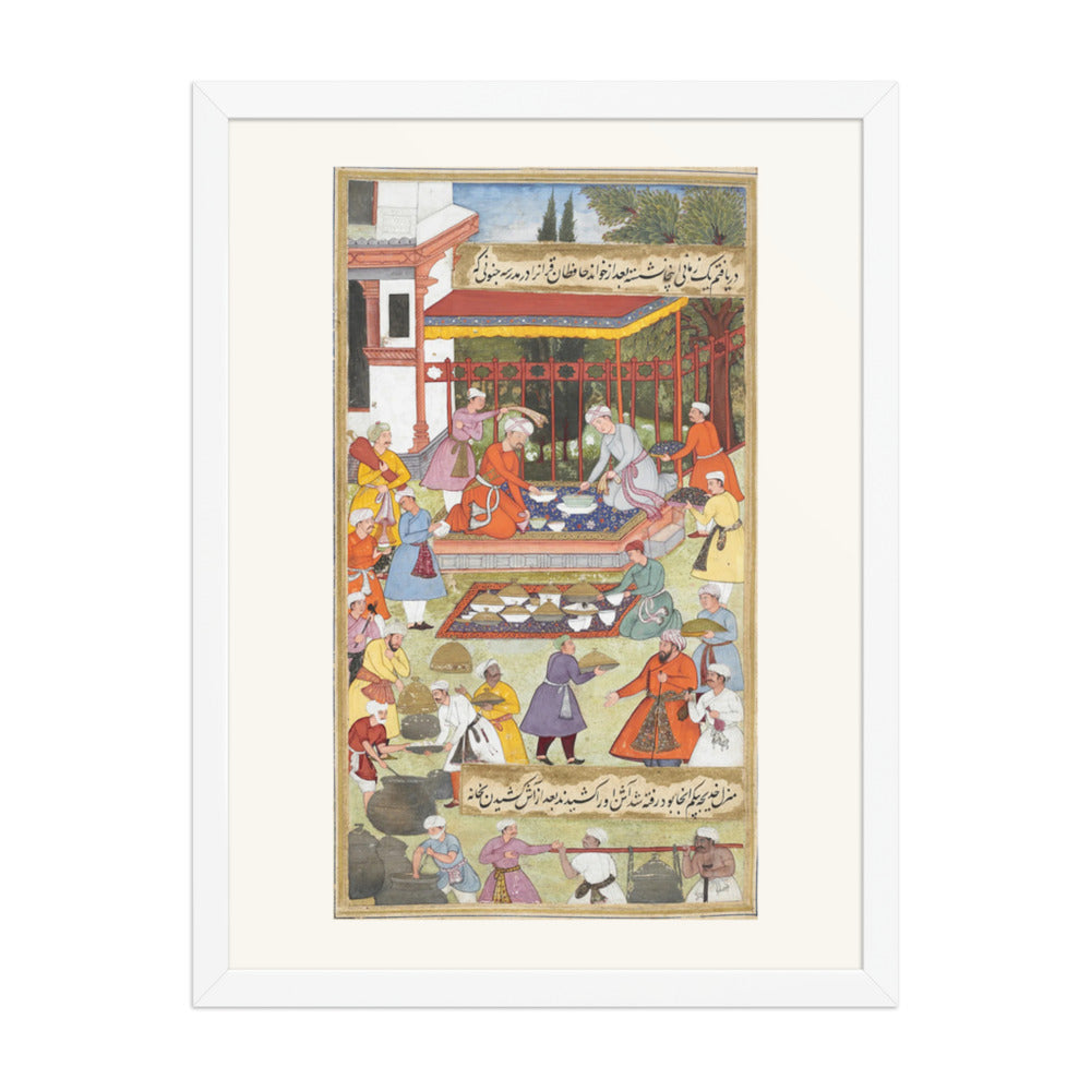 Palace Celebration — Restored Mughal Wall Art — view 6