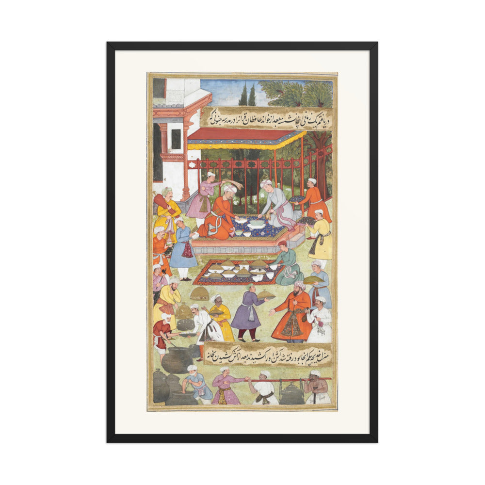 Palace Celebration — Restored Mughal Wall Art — view 7