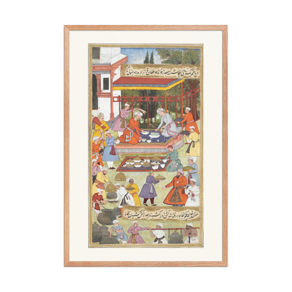Palace Celebration — Restored Mughal Wall Art — view 8