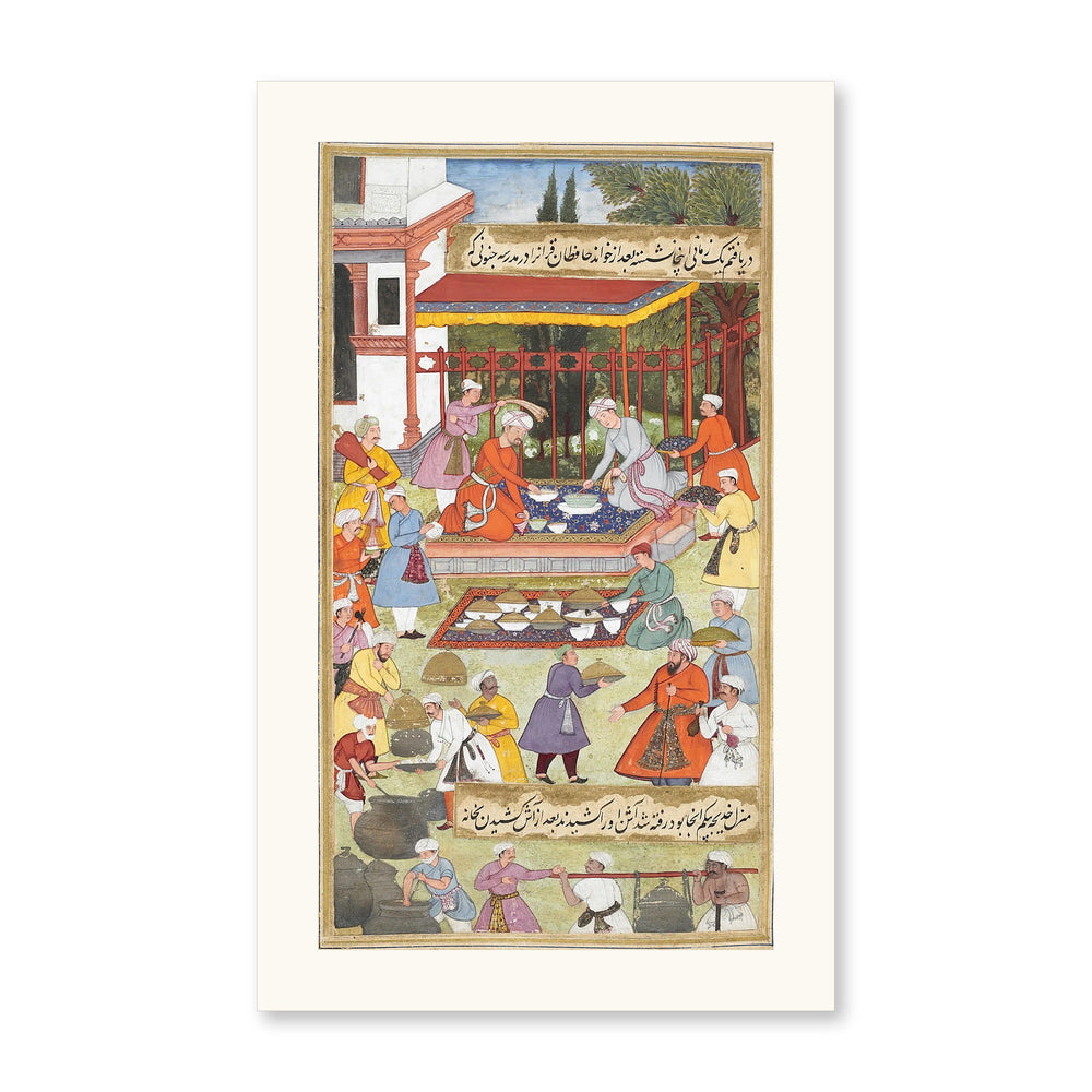 Palace Celebration — Restored Mughal Wall Art — view 10