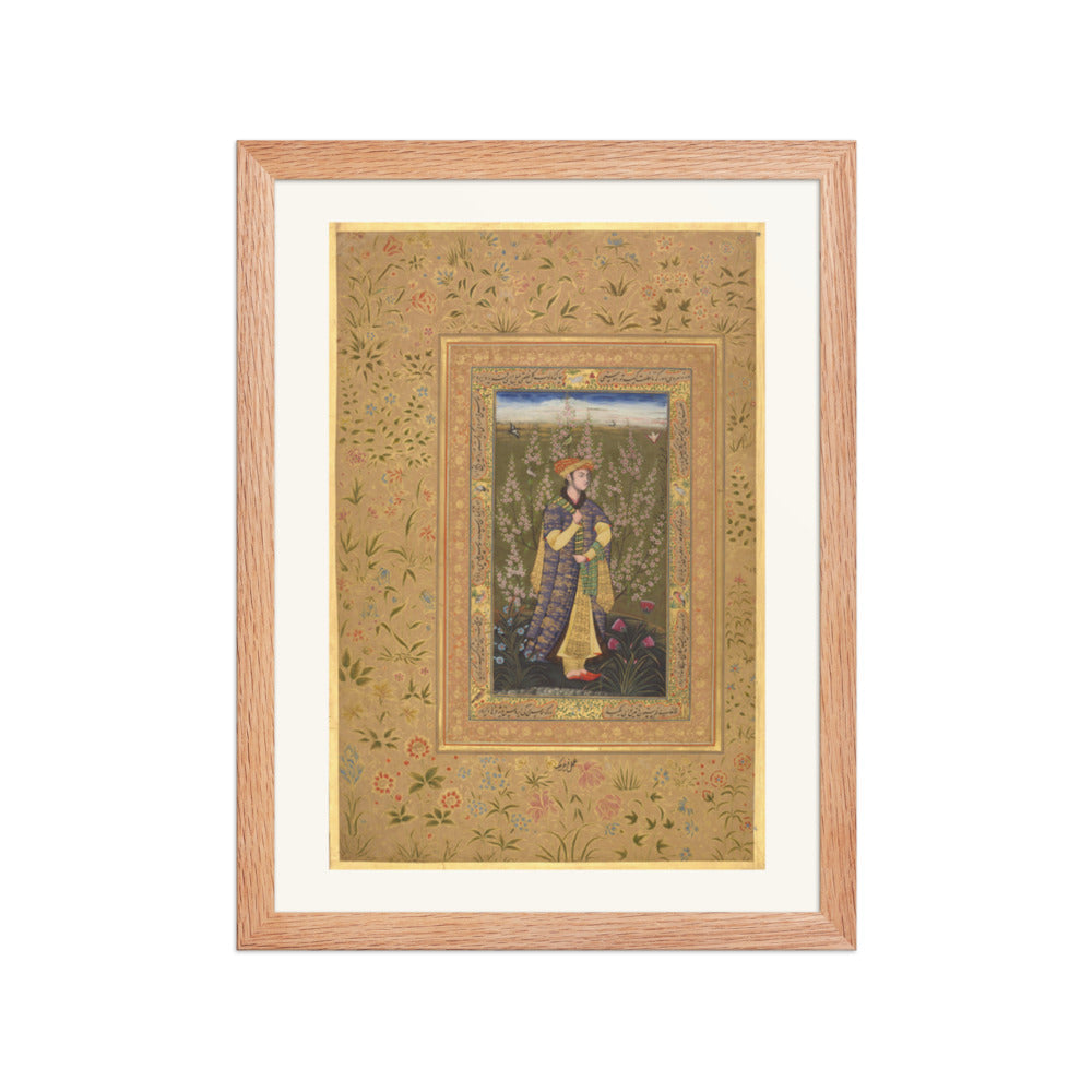 Portrait of a Lady, c. 1615 | Restored Mughal Wall Art — view 4